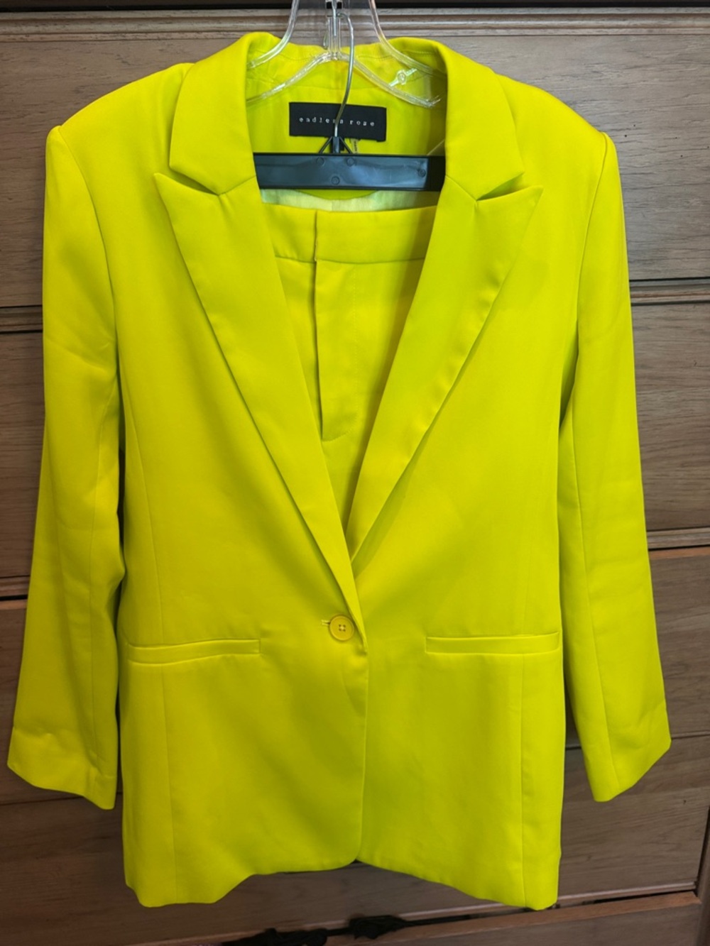 Endless Rose shorts suit jacket set